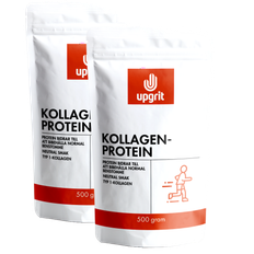 Upgrit Kollagenprotein 500 g, 2-pack