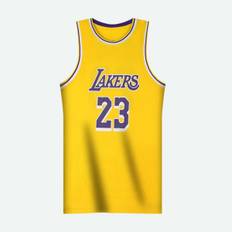 NBA Los Angeles Lakers LeBron James No. 23 Jersey Sæt (Voksen Størrelse)