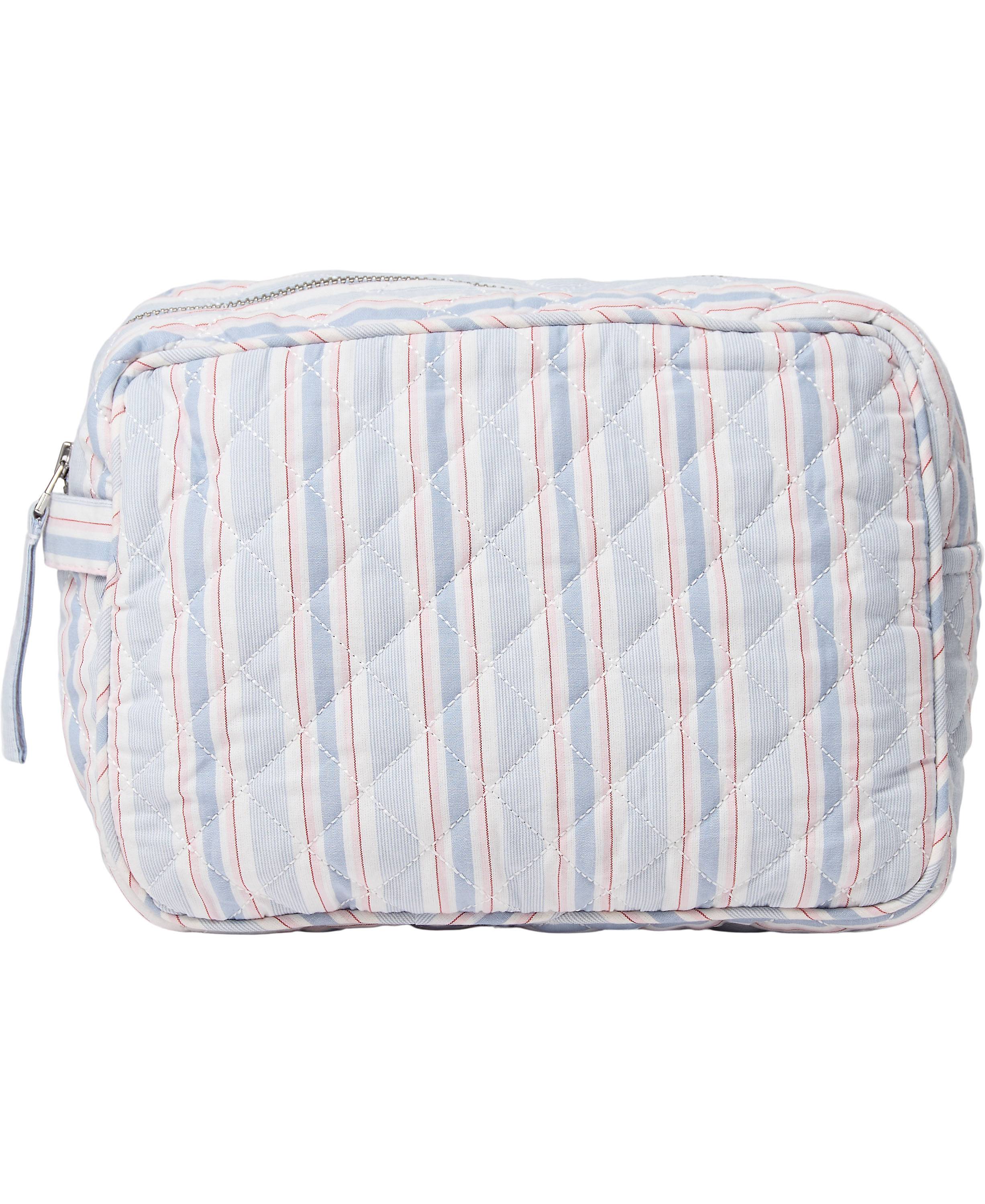 Magasin Moira Toilettaske Dam Stl. Necessärer - Blue And Red Stripe (Small)