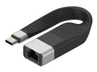 (ComputerSalg) TECHly - Netværksadapter - USB-C - Gigabit Ethernet x 1 - sort