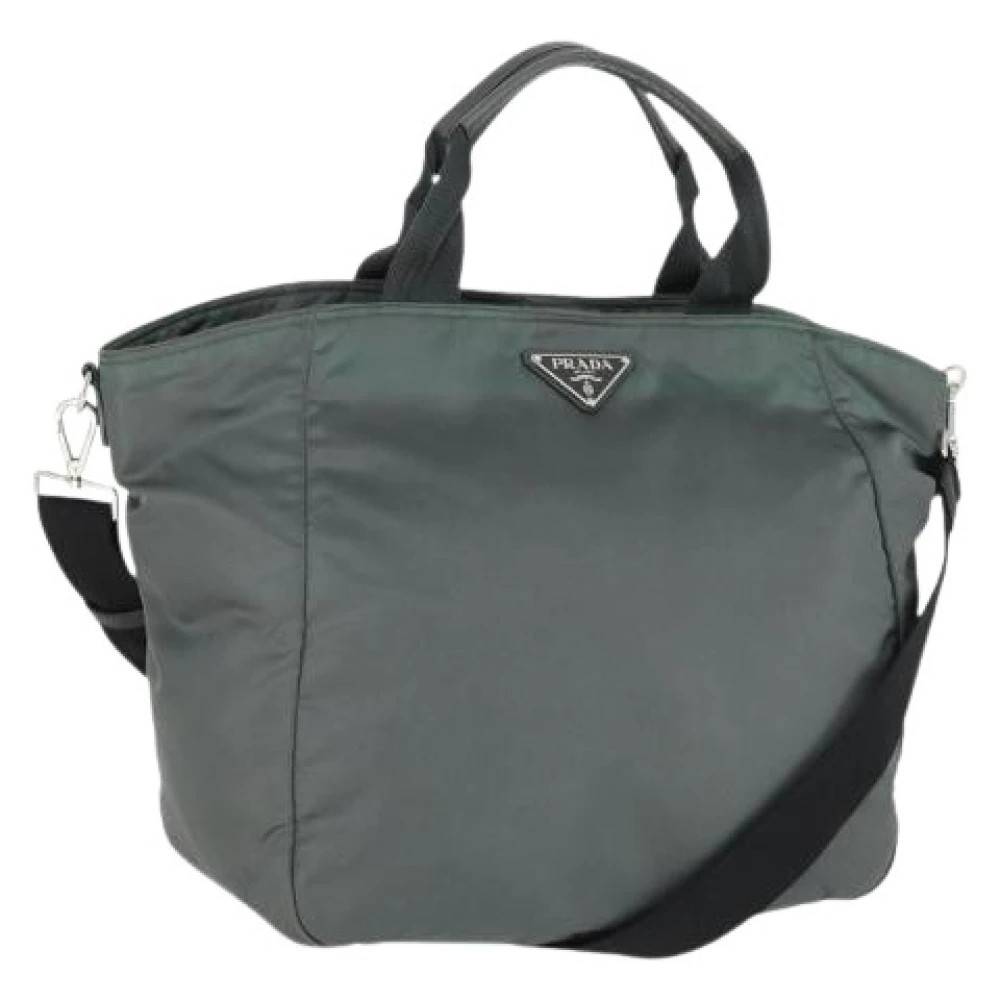 Prada Vintage - Pre-owned Nylon Tote Bag Vintage - Dam - ONE Size - Nylon