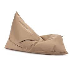 Ecopuf Lazy Sittsäck S Fåtölj Tygsäck Slitstark Polyester Vattentät för Inomhus och Utomhus 80 x 130 cm Vadderad med Polystyren