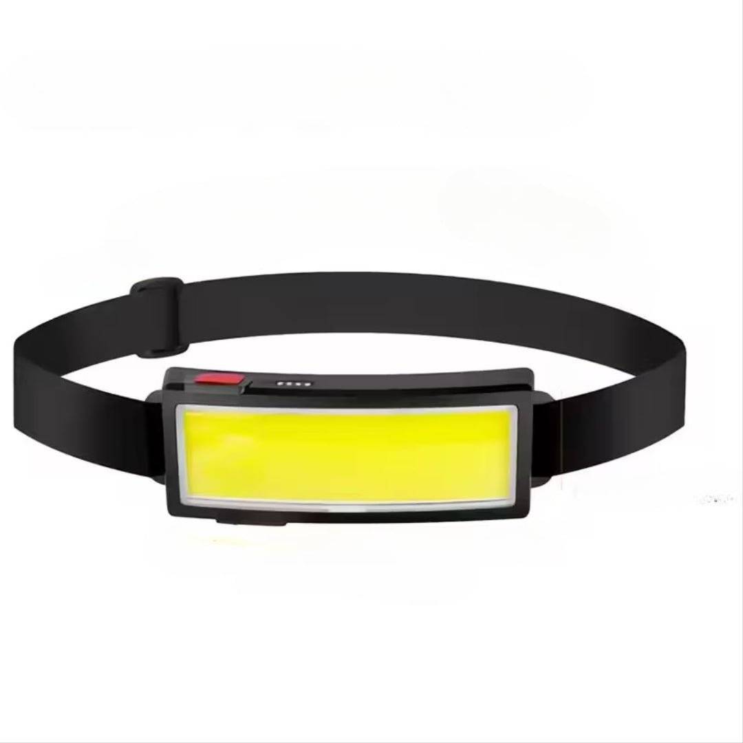 LED COB Pannlampa – USB-laddningsbar, 3 Lägen, Justerbart Huvudband