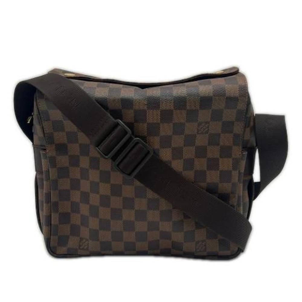 Louis Vuitton Vintage - Pre-owned Damier Canvas Axelremsväska Vintage - unisex - ONE Size - Läder