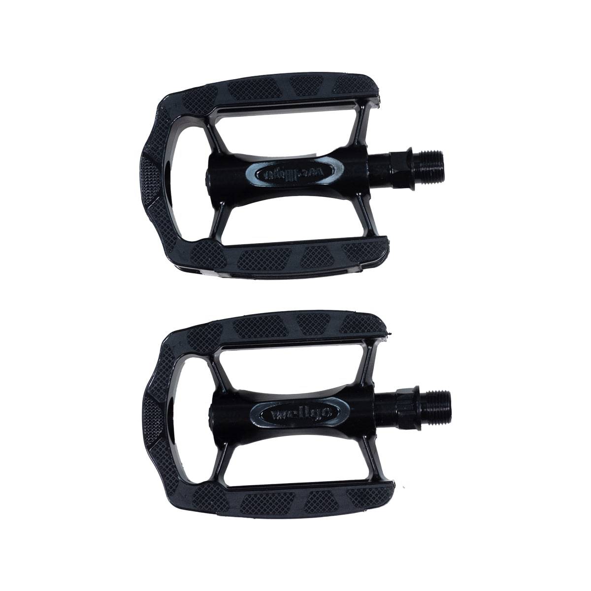 Pedalset Wellgo, C169DU, 9/16", Svart