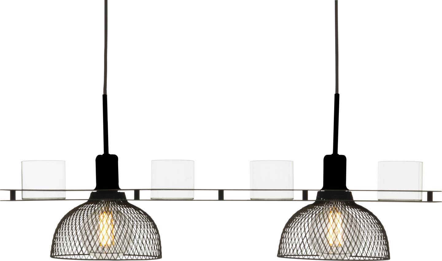 Timjan Taklampa 78cm Svart