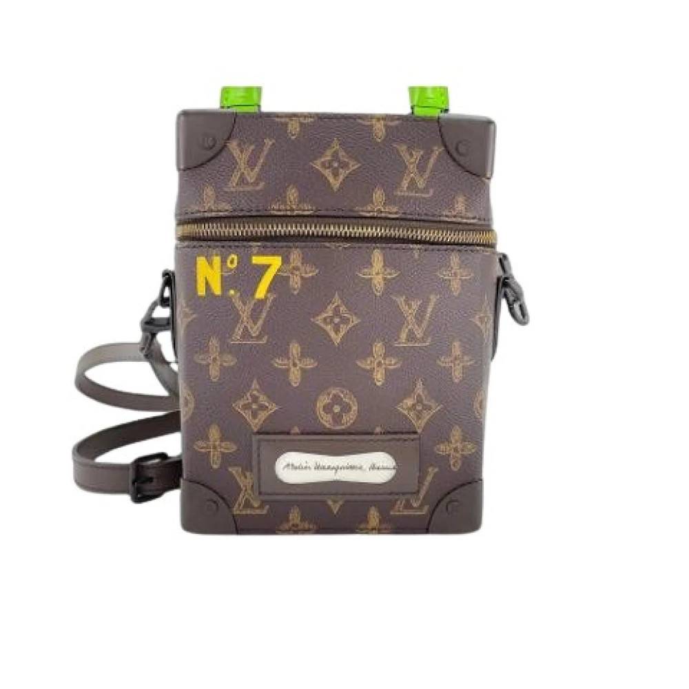Louis Vuitton Vintage Pre-owned Vintage Skuldertaske - Vintage - Dame - Brun - ONE SIZE - Uld