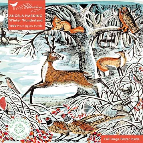 Adult Sustainable Jigsaw Puzzle: Angela Harding: Winter Wonderland: 1000-Pieces. Ethical, Sustainable, Earth-Friendly