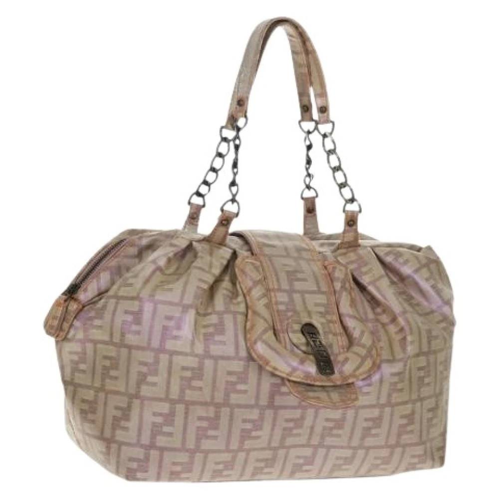 Fendi Vintage - Pre-owned Canvas Axelremsväska Vintage - Dam - ONE Size -