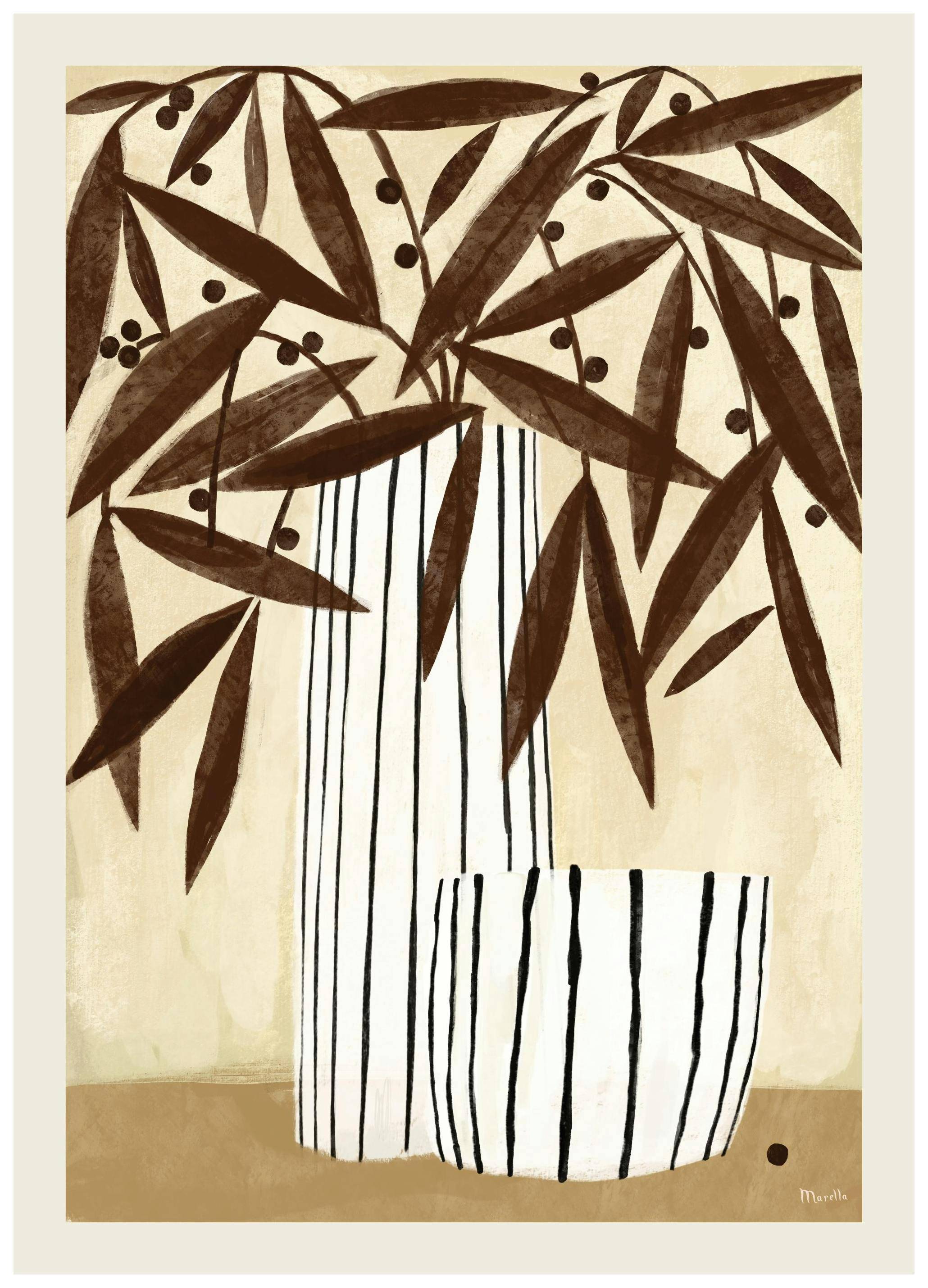 Marco Marella - Dry Flowers Poster (30x40 cm)