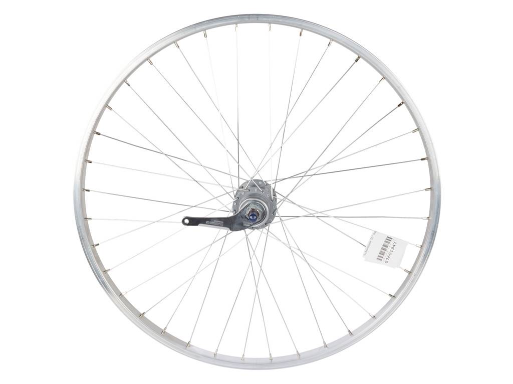 Schürmann 26" baghjul - Aluminiumsfælg - 21-559 - Shimano Nexus 3 gear - Sølv.