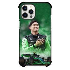 F1 Formula One Zhou Guanyu Case For iPhone Samsung Galaxy Pixel OnePlus Vivo Xiaomi Asus Sony Motorola Nokia - Green Sky Poster