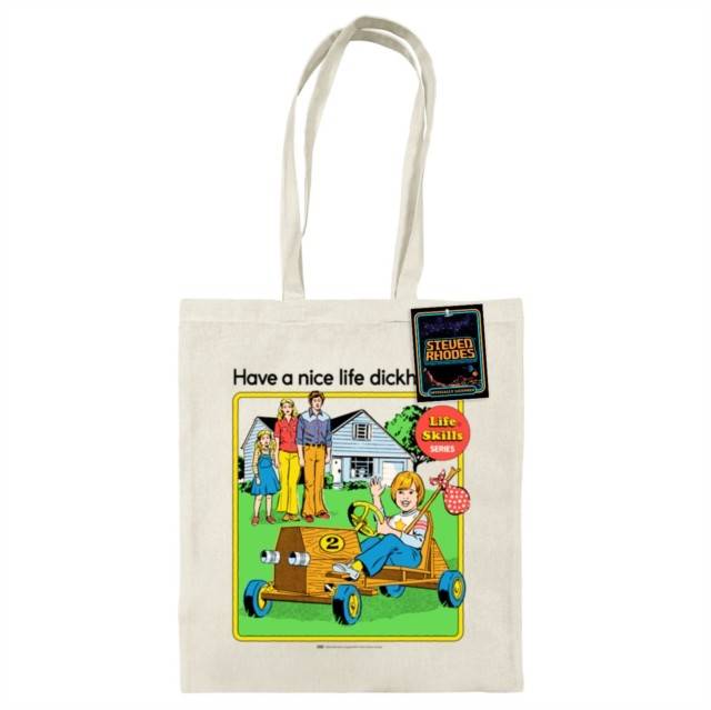 Steven Rhodes (Have A Nice Life) Natural Tote Bag (General merchandise, Engelsk)