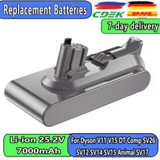 21.6V 6000mAh Replacement Battery for Dyson Battery V11 SV14 SV17 SV15 Cordless Fluffy Motorhead