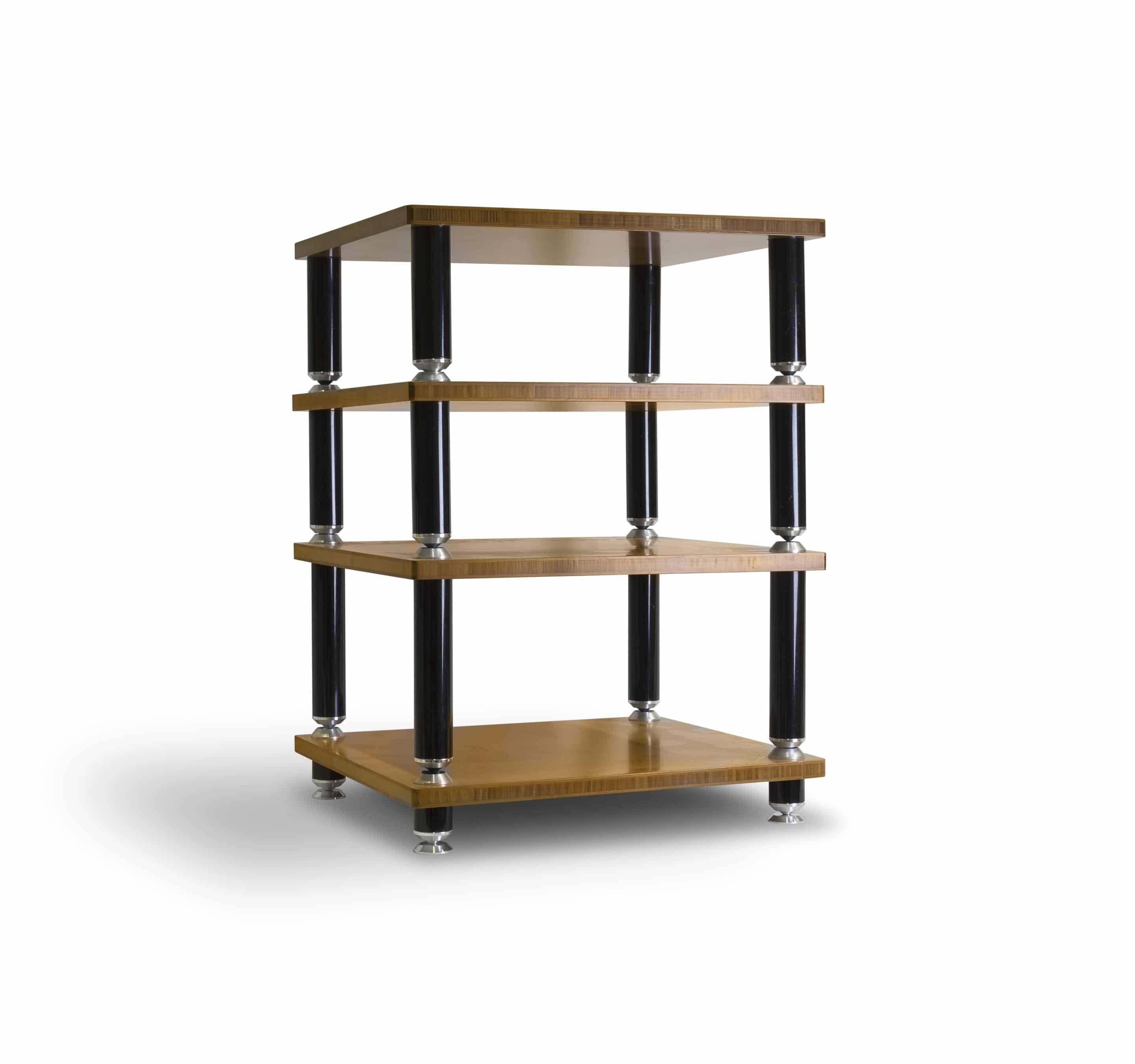Norstone Stabbl Hifi Bamboo - Bamboo svart - Stereobänk Bamboo/Svart