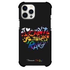 LGBTQ Pride Month Phone Case For iPhone Samsung Galaxy Pixel OnePlus Vivo Xiaomi Asus Sony Motorola Nokia - LGBTQ Pride Can't Think Straight Heart