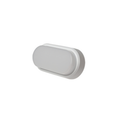 Robus OHIO 12W IP54 Oval Bulkhead, 4000K, With White and Black Trims
