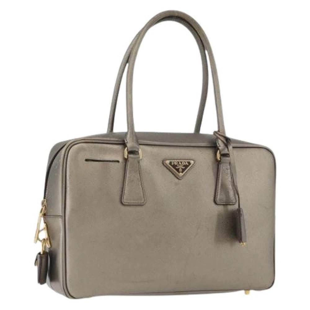 Prada Vintage Pre-owned Vintage Håndtaske - Vintage - Dame - Gul - ONE SIZE - Uld