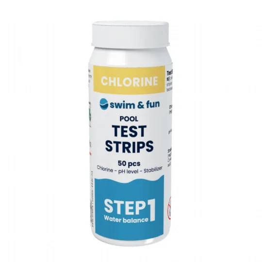 Teststrimler Klor pH Stabilisator Swim & Fun Tilbehør 1644