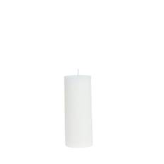 Lissia bloklys H15 cm. hvid glimmer