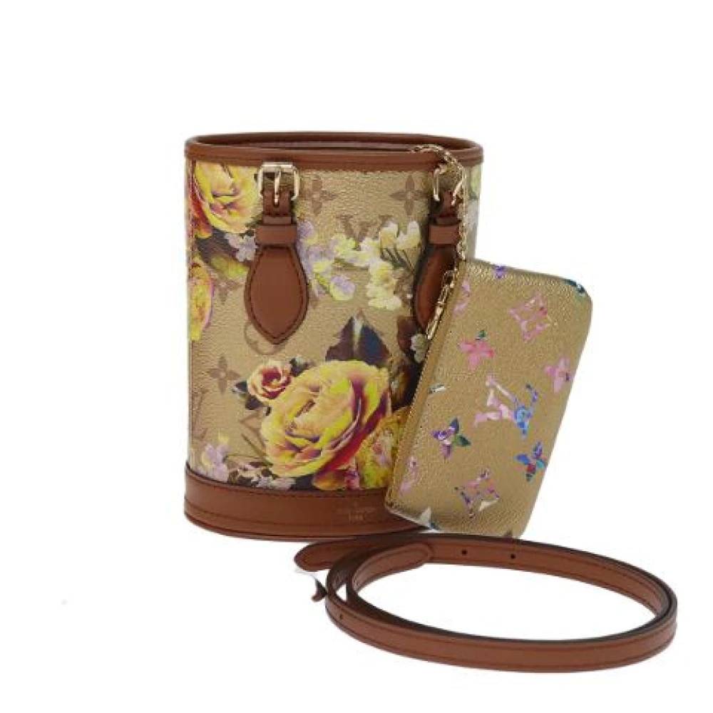 Louis Vuitton Vintage Pre-owned Bucket Bag - Vintage - Dame - Beige - ONE SIZE -