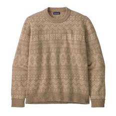 Patagonia Mens Recycled Wool-Blend Sweater Helmsman: Seabird Grey (Auslaufware)