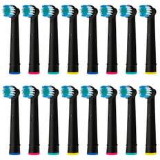 TEMU 16pcs Soft Bristle Toothbrush Heads, Compatible With Oral-b Electric Toothbrushes - Precision Cleaning For