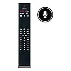 VINABTY ny 398GM10BEPHY0001CR fjärrkontroll ersättd för Philips TV 50PUS8897/12, PUS8818,65OLED908, OLED808,77OLED809,996592302758, RF543A1A0002 Philips 5OLED5OLED5002 908 6 5OLED908 70OLED908