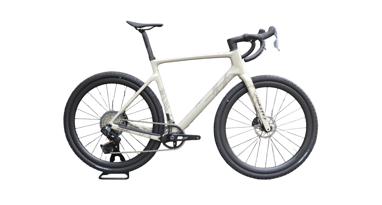 Scott Addict Gravel 20 2026 - SRAM Rival XPLR AXS E1 - Syncros Capital 1.0 40 - 170 / L / Taupe Beige
