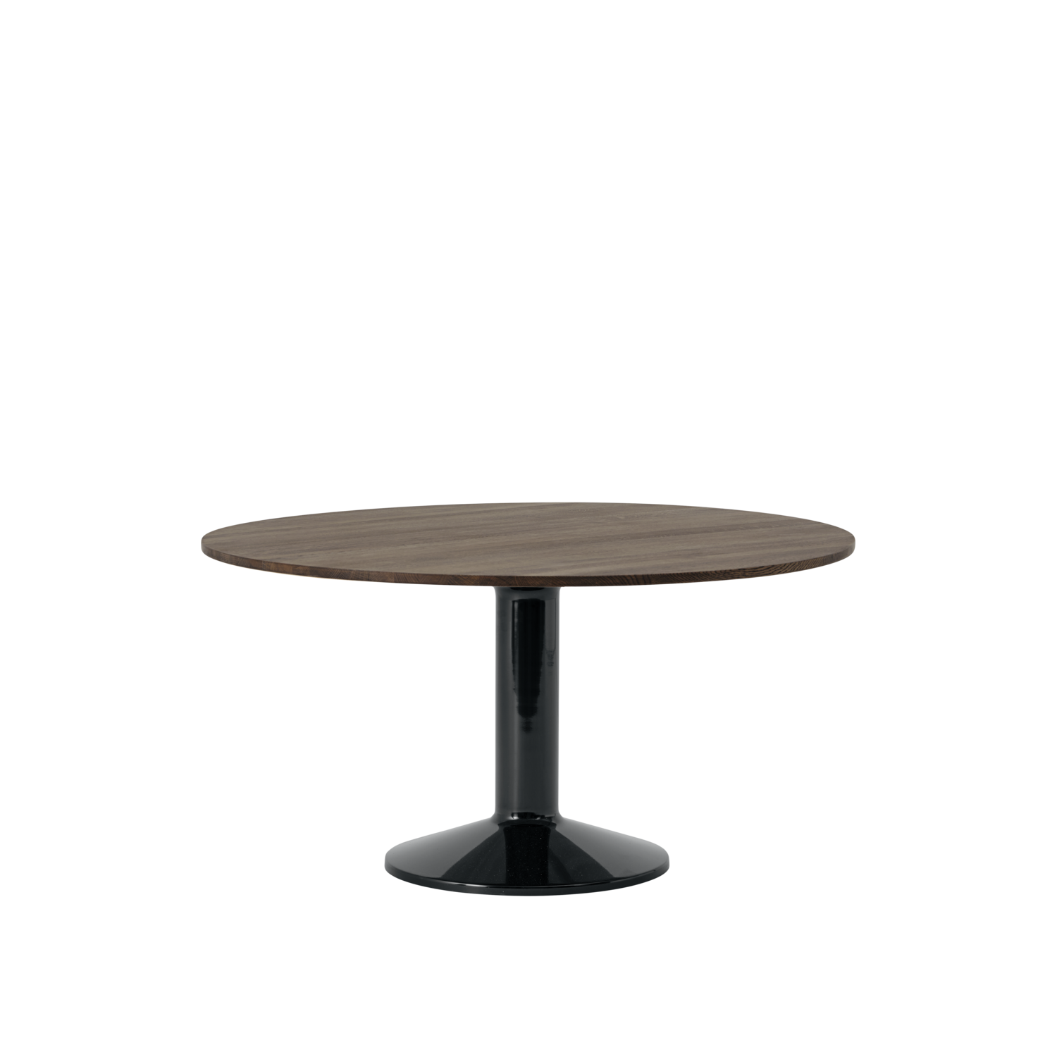 Midst Table Ø 140 cm, fra Muuto Dark Oiled Oak - Black - Jacobsen Plus