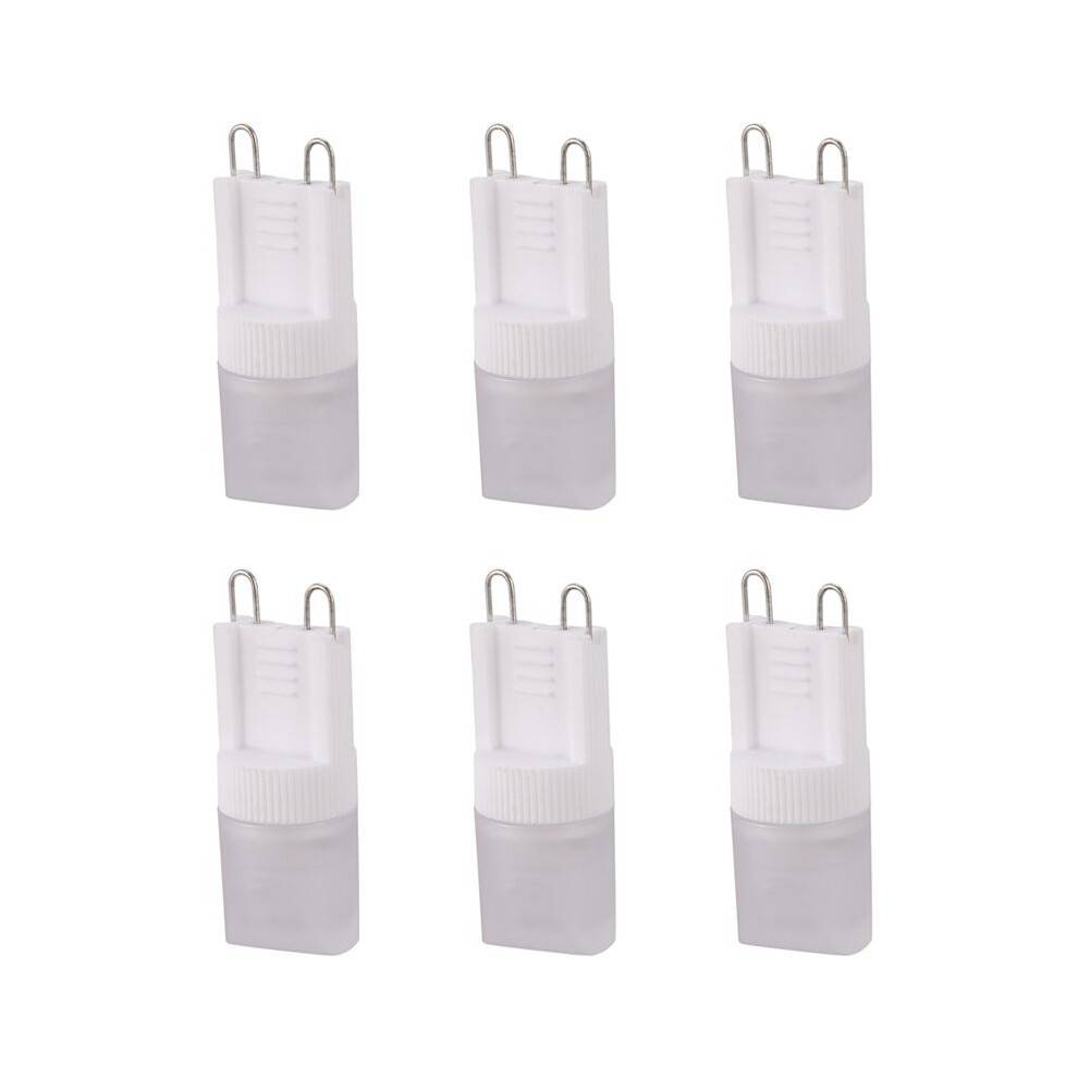 6X G9 Warm White 1 LED Bulb Spot Light Lamp 1W AC 220V-240V High Power