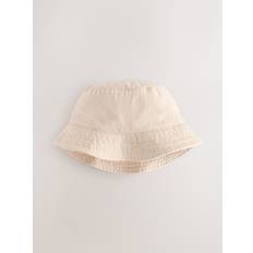Next Cream 100% Cotton Bucket Hat (3mths-16yrs)
