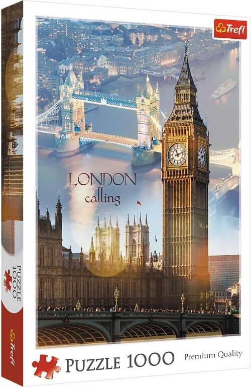 London at dawn puslespil 1000 brikker