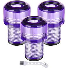 Artraise V12 Filter für Dyson, 3er Pack Ersatzfilter für Dyson V12 Slim Absolute Extra, Total Clean Staubsauger Ersatzteil für #971517-01