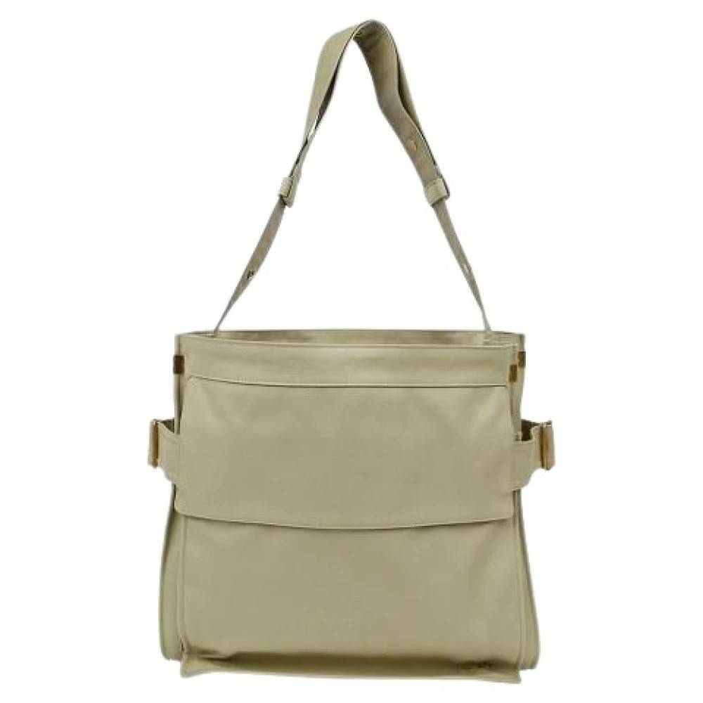 Burberry Vintage Pre-owned Large Trench Tote Bag - Vintage - Dame - Grøn - ONE SIZE -