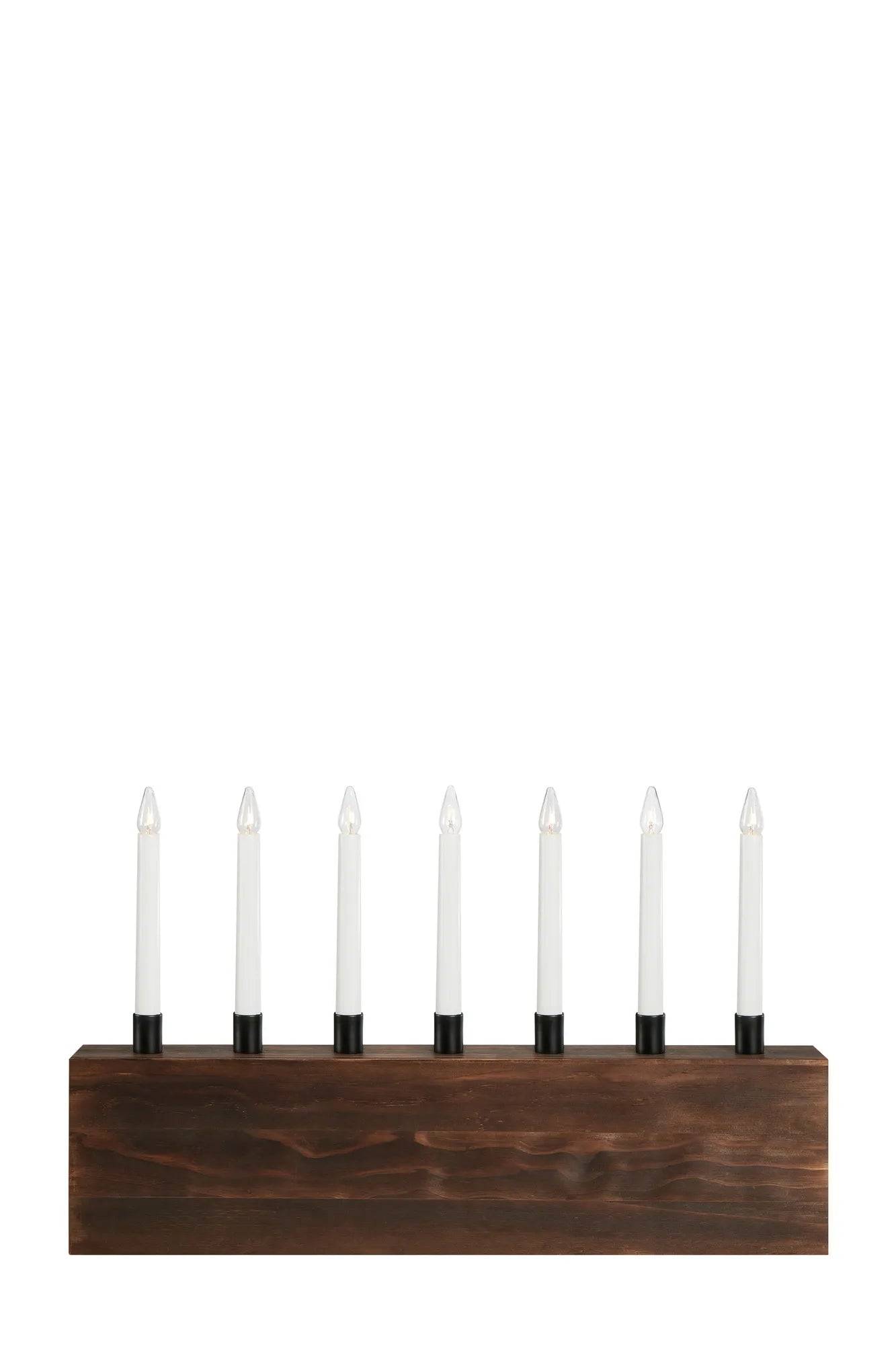 Albero Adventsljusstake Brun 56 cm