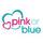 Pink or Blue Logotipo