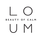 Loum Beauty of Calm Logotype