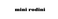 Mini Rodini Logotype