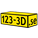 123-3D.se Logotyp