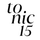 TONIC15 Logotype