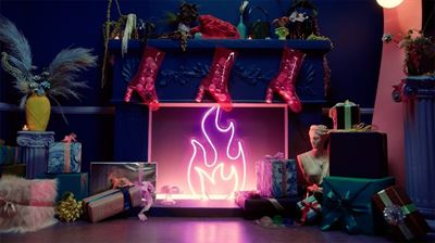 11Klarna YuleLog Still Image