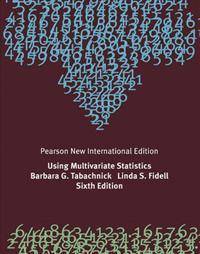 Using Multivariate Statistics (Indbundet, Hæftet, 2013)
