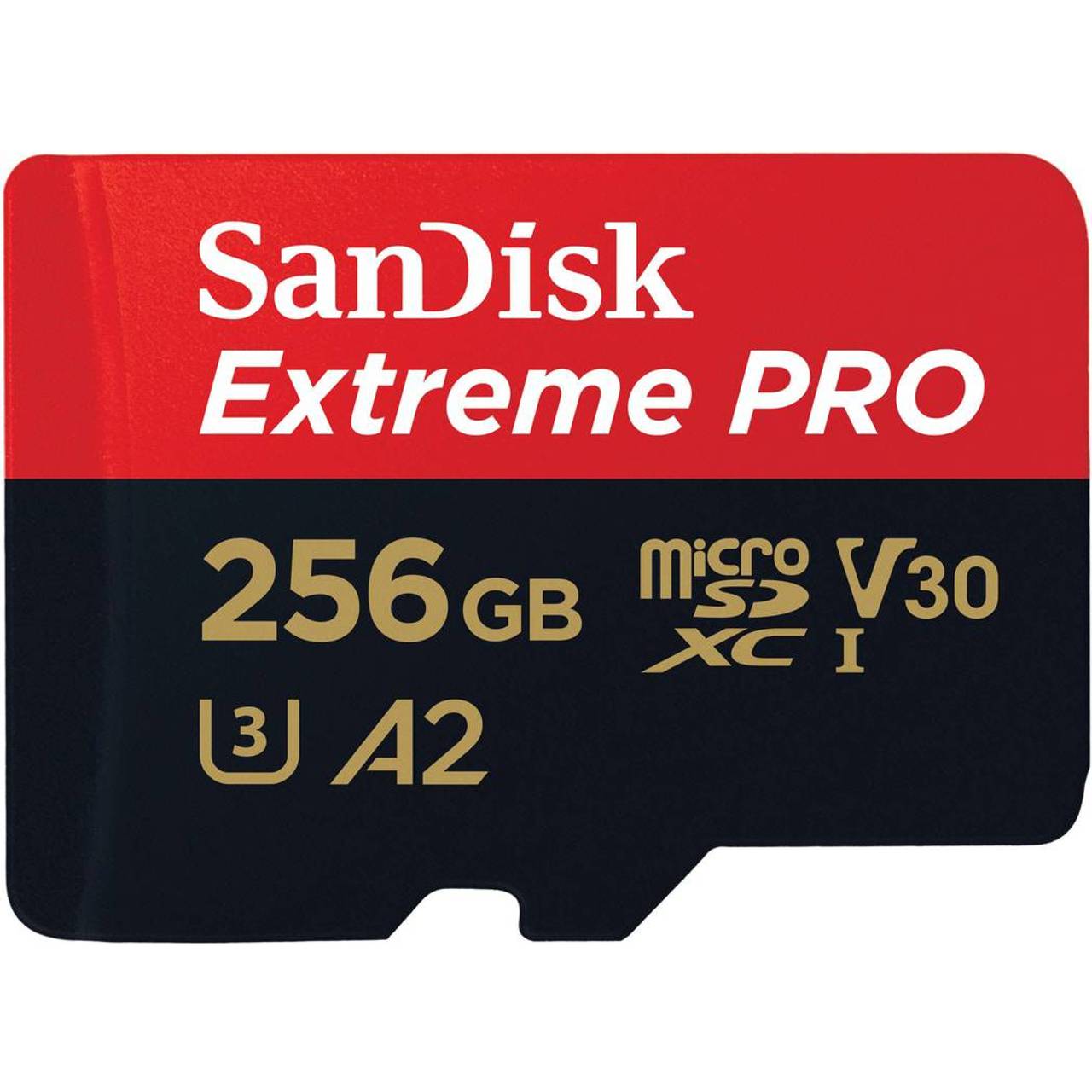 SanDisk Extreme Pro microSDXC Class 10 UHS-I U3 V30 A2 170/90MB/s 256GB ...