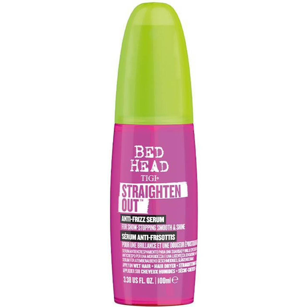 Tigi Bed Head Straighten Out Anti-Frizz Serum 100ml • Prix