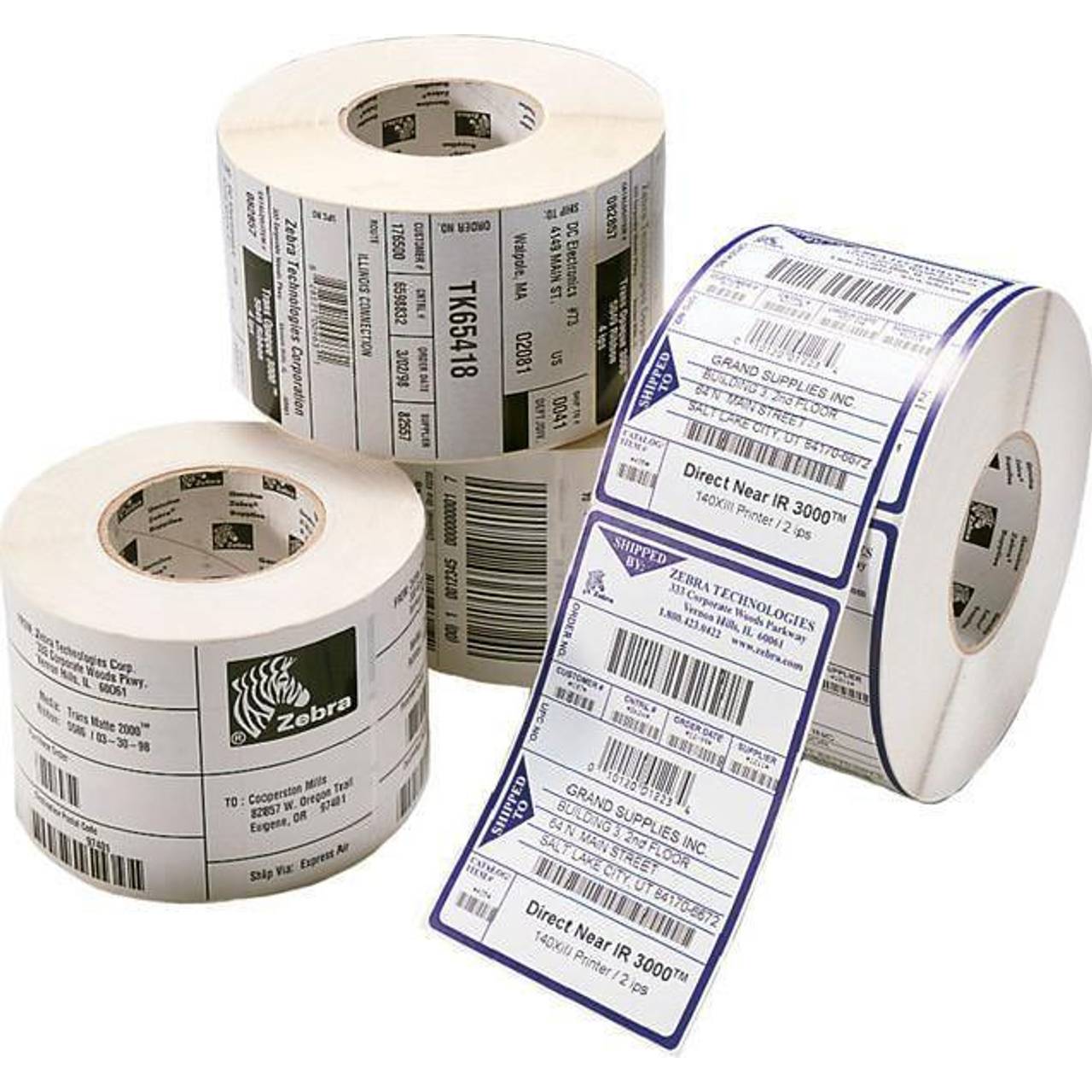 Zebra ZSelect 2000T Thermal Transfer Labels • Prix