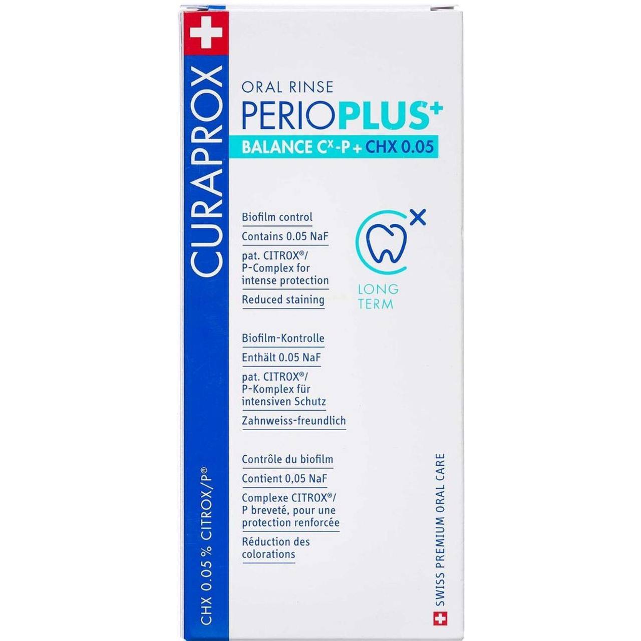 Curaprox Perio Plus+ Balance 0.05 CHX Mouthwash • Prix