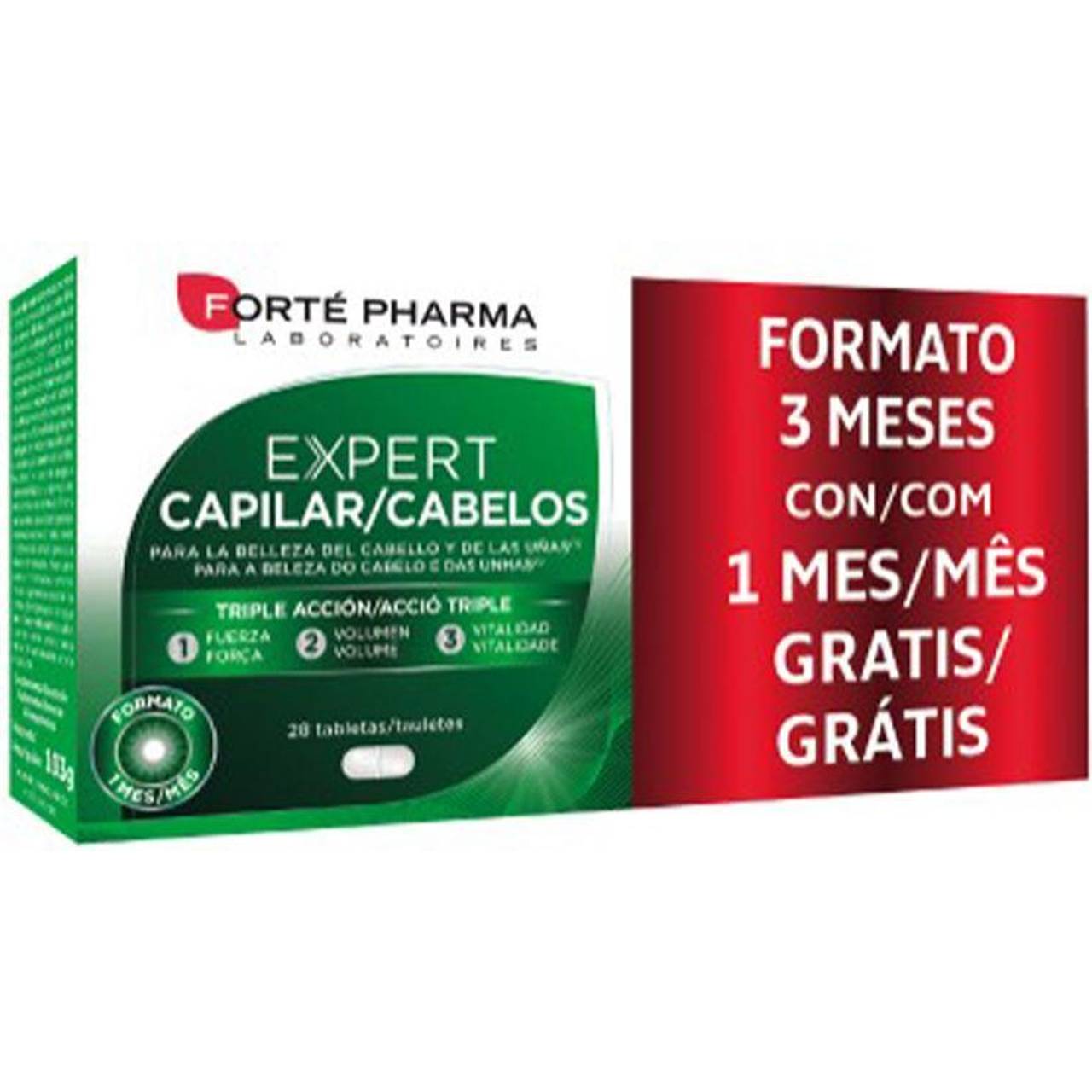 Forte Pharma Nahrungsergänzungsmittel Gegen Haarausfall Forté 84 Stück • Preis