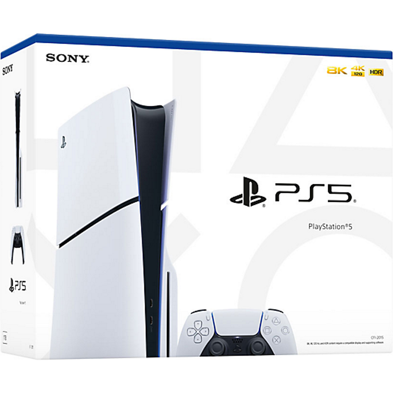 Sony Playstation 5 Ps5 Slim Standard Disc Edition 1tb • Pris