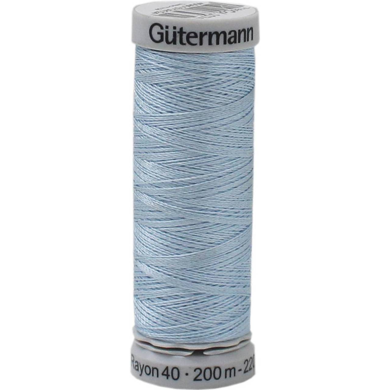 Gutermann Blue Sulky Rayon 40 Weight Thread 200m 1074 • Pris Gutermann Blue Sulky Rayon 40 Weight Thread 200m 1074 • Pris
